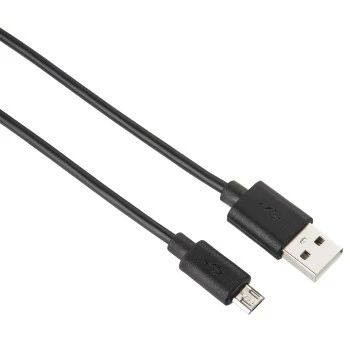 Kabel do telefonu Micro USB czarny 1 m