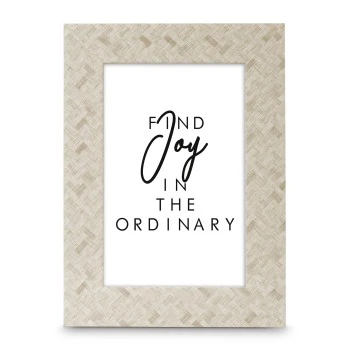 Porträtrahmen "Twist", Natur, 10 x 15 cm