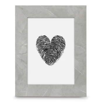 Porträtrahmen "Lio", Grau, 13 x 18 cm