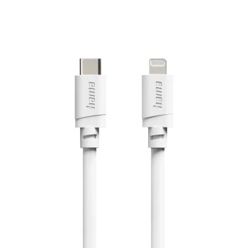 Charging Cable, USB-C - Lightning, for iPhone/iPad, MFi, 2 m, white