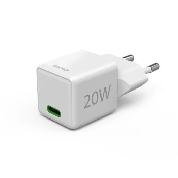 Schnellladeger&auml;t, USB-C, Super-Mini-Charger, PD, 20 W, Wei&szlig;