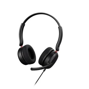 Office-Headset "CHS-200" für PC, Business-Kopfhörer mit Kabel und Mikrofon