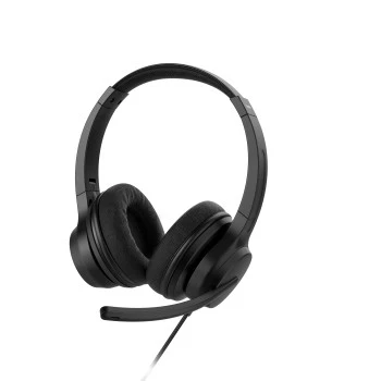 Office-Headset "CHS-300" für PC, Business-Kopfhörer mit Kabel und Mikrofon
