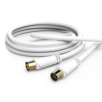 Kabel antenowy Koax–Koax pozłacany 5 m 90 dB