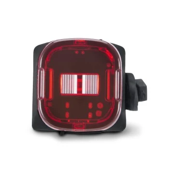 Bicycle Rear Light, LED, Battery, USB-C, StVZO-approved, black