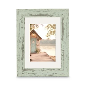 Kunststoffrahmen "Cottage", Pastell-Mint, 30 x 40 cm