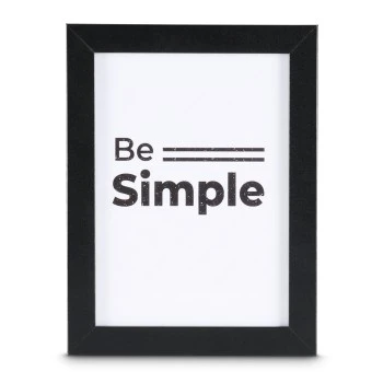 Holzrahmen "Arian", Schwarz, 15 x 20 cm