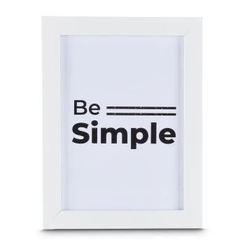 Holzrahmen "Arian", Weiß, 10 x 15 cm