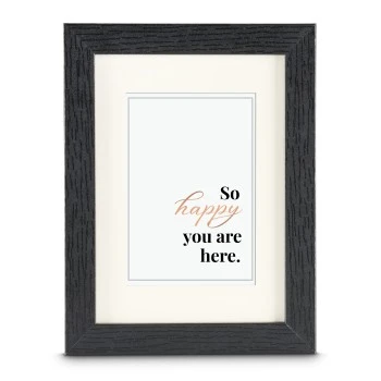 Holzrahmen "Serena", Schwarz, 10 x 15 cm