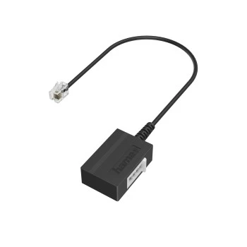 Telefon-Adapter, Modular-Stecker 6p4c - TAE-F-Buchse, 0,2 m