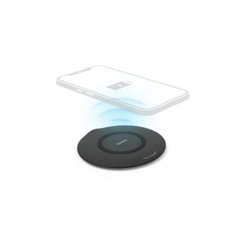 Wireless Charger "QI-FC15", 15 W, kabelloses Smartphone-Ladepad, Schwarz