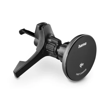 Kabelloses Qi2-Ladegerät, induktives Schnellladen im Auto, 15 W, Schwarz
