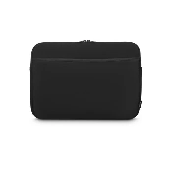 Laptop-Sleeve "Neoprene" mit Vorderfach, bis 36 cm (14,1"), Schwarz