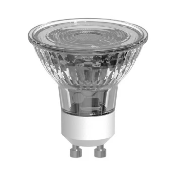 LED žiarovka GU10, 350 lm (50 W), PAR16, číra, neutrálna biela, dim