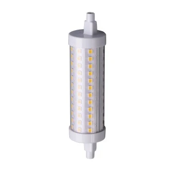LED lampa, R7S, 2000 lm nahrazuje 125 W, tyčová lampa, čirá, teplá bílá