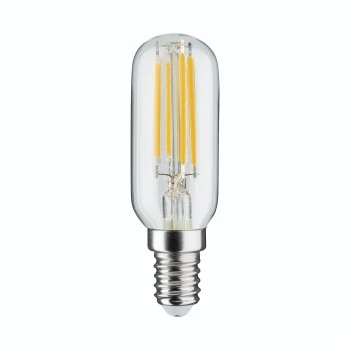 LED Filament Lamp, E14, 470 lm Replaces 40W, Tube T25, Clear, Warm White