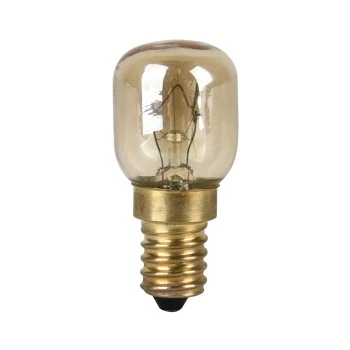 Backofenlampe, E14, 90lm 25W, R&ouml;hre T25, klar, Warmwei&szlig;, dimmbar
