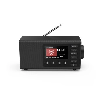 Digitalradio "DR1001BT", FM/DAB/DAB+, Schwarz